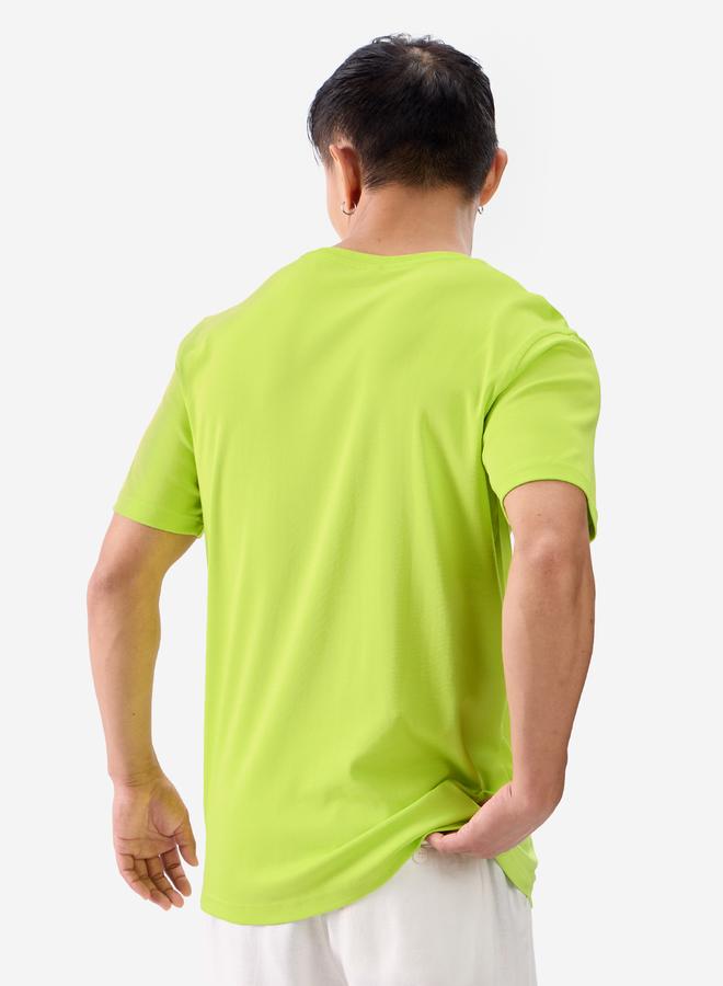 ذا سوليد ستور تيشيرت انترلوك سادة بأكمام قصيرة - Image 4